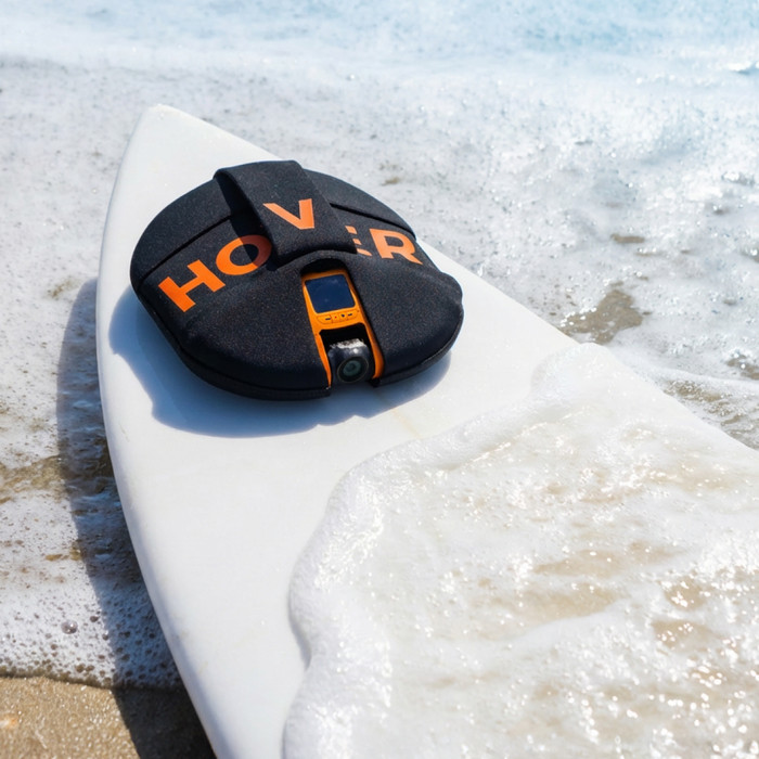 HOVERAir Aqua Wetsuit produkt in gebrauch