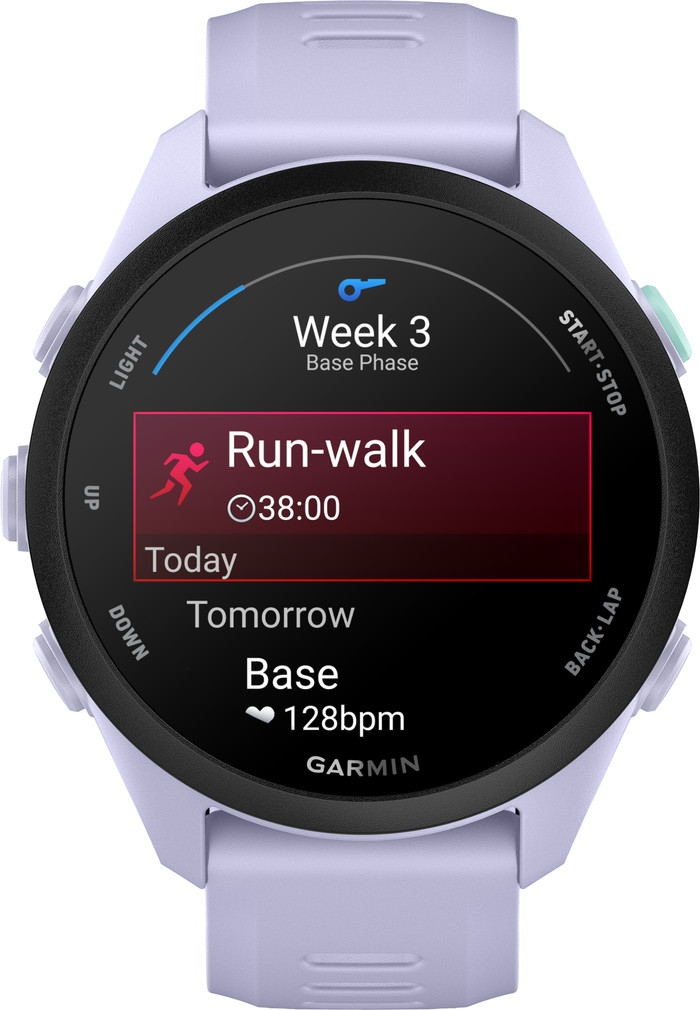 Garmin Forerunner 70 43mm Purple front