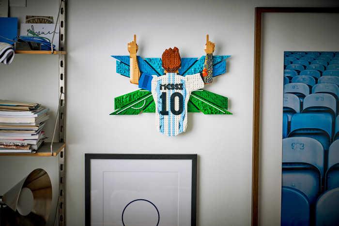 LEGO Editions Lionel Messi Torjubel 43018 produkt in gebrauch