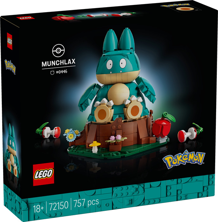 LEGO Pokémon Mampfaxo 72150 verpackung