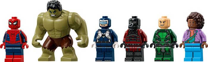 LEGO Marvel Großer Showdown: Spider-Man vs. Hulk 76350 detail