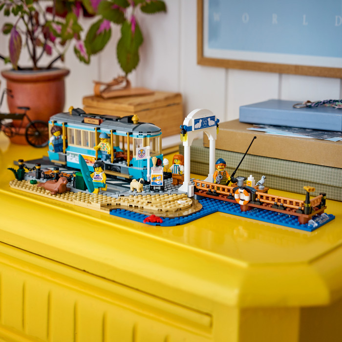 LEGO City Klassische Strandstraßenbahn 60506 produkt in gebrauch