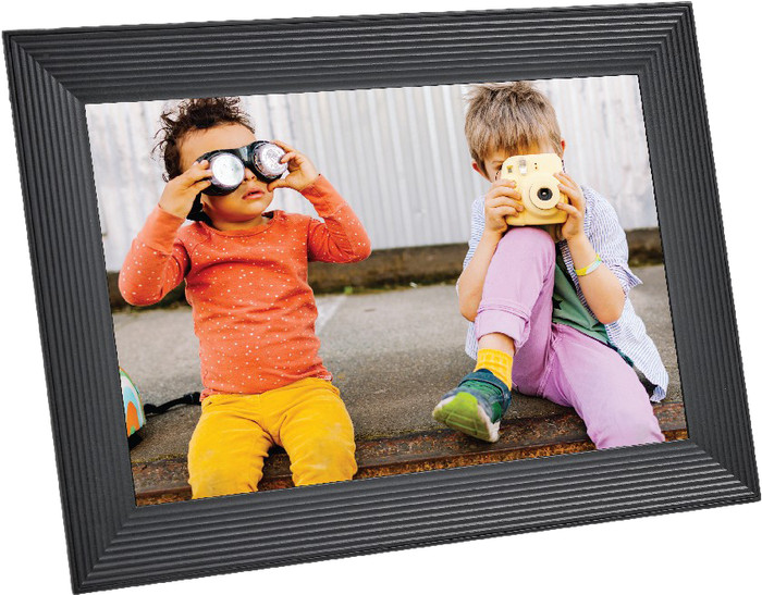 Aura Frames Carver Black front