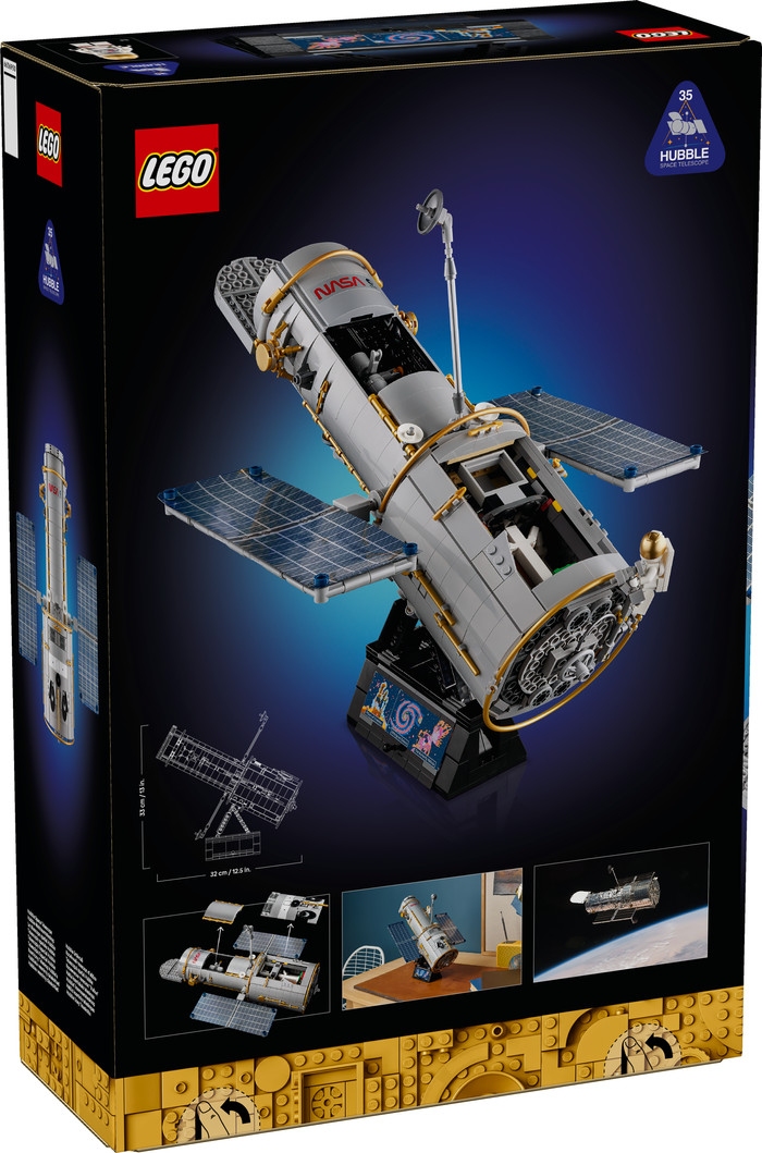 LEGO Icons Hubble-Weltraumteleskop 11382 verpackung