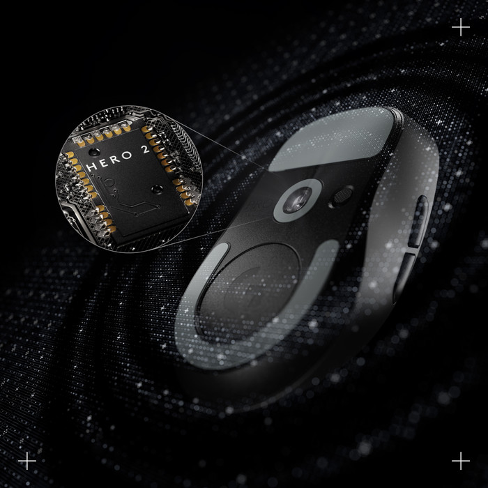 Logitech G PRO X Superlight 2 DEX Lightspeed Kabellose Gaming-Maus Schwarz visueller lieferant