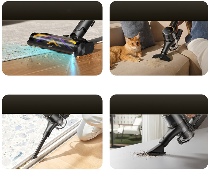 Dreame R20 Pro product in use