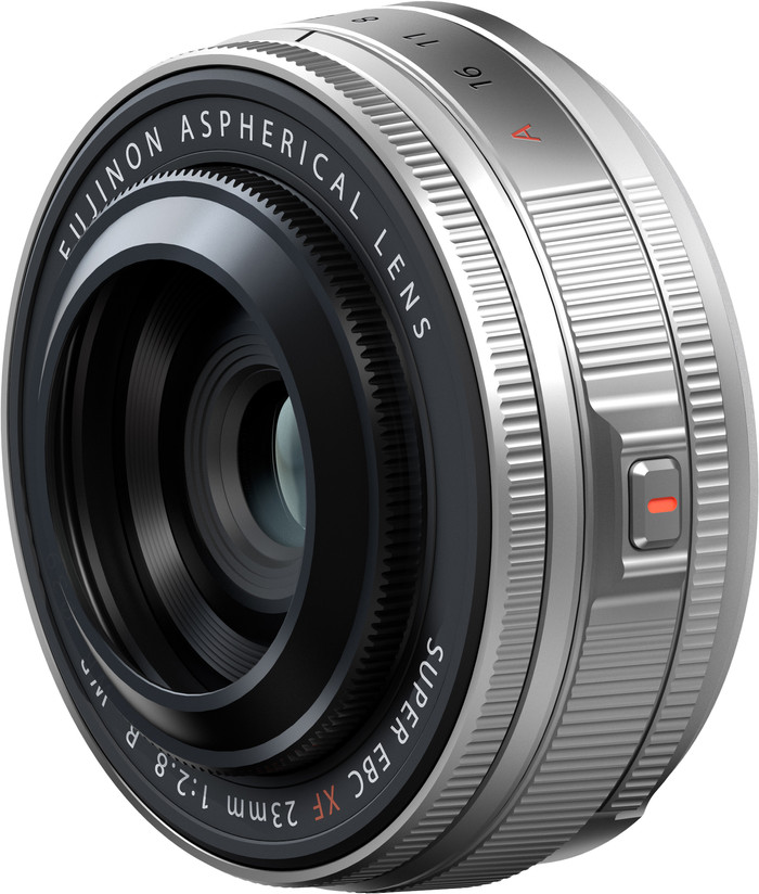 Fujifilm XF 23mm f/2.8 R WR Silber rechte seite