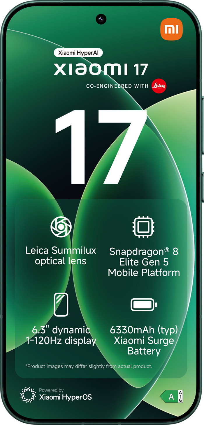 Xiaomi 17 512GB Grün 5G vorne