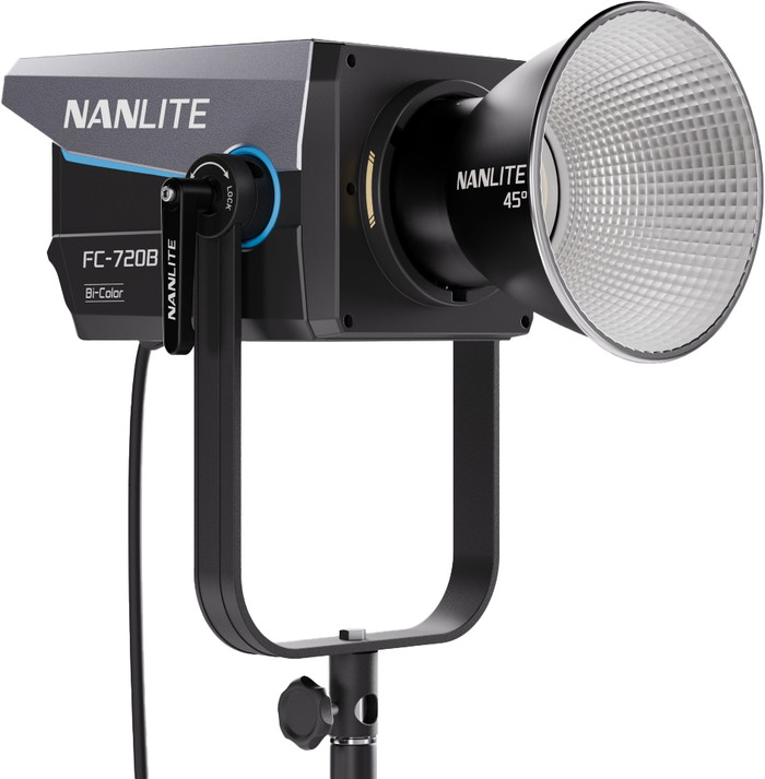 Nanlite FC-720B LED Bi-Color Spot Light left side