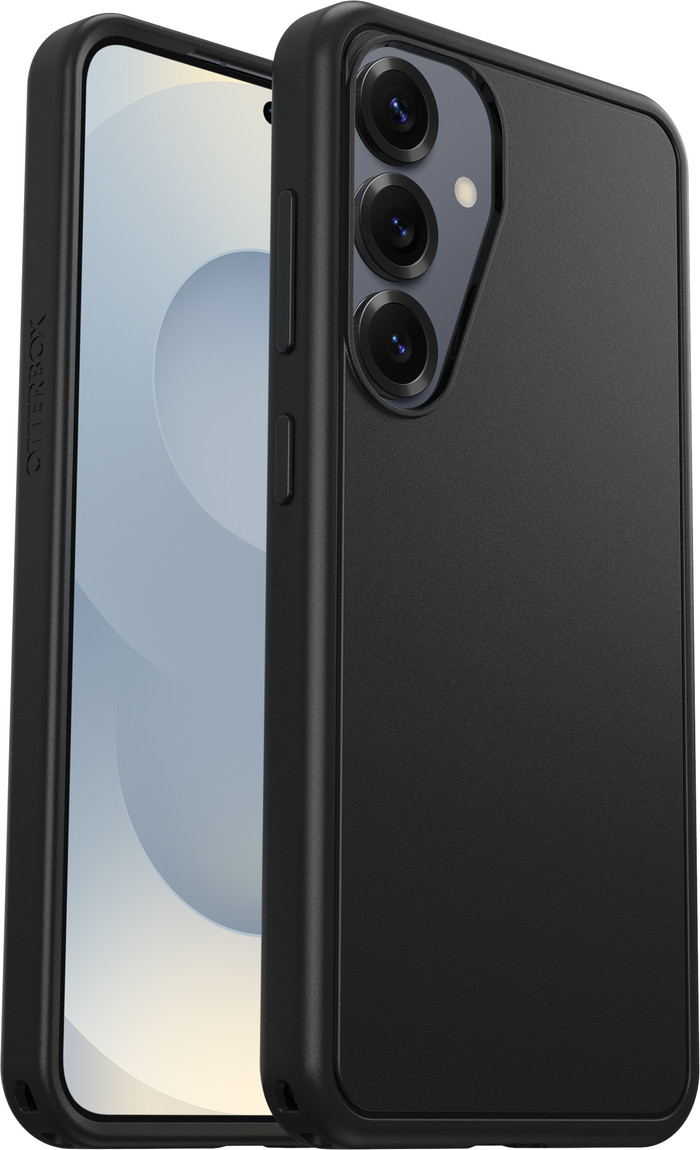 OtterBox Symmetry Samsung Galaxy S25 Back Cover with Magnet Black combined product