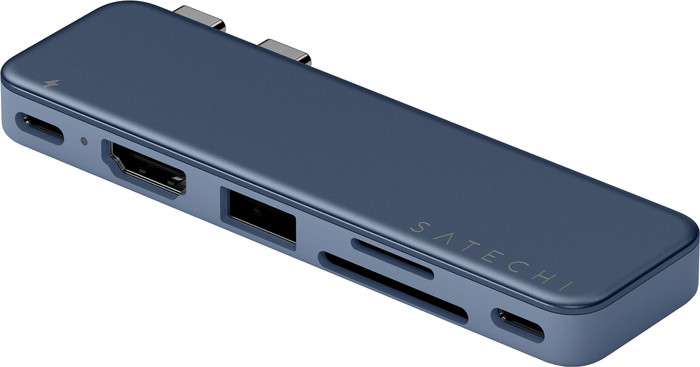 Satechi USB-C Snap Hub Indigo Main Image