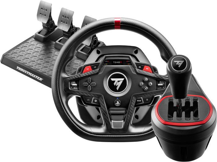 Thrustmaster T248R PlayStation und PC + Thrustmaster TH8S Shifter Main Image