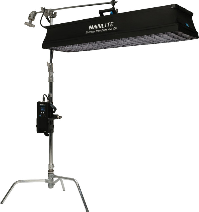 Nanlite PavoSlim 240CL RGB LED panel right side