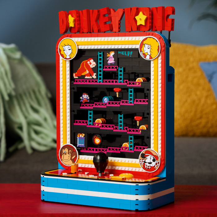 LEGO Super Mario Donkey Kong Arcade 72051 detail