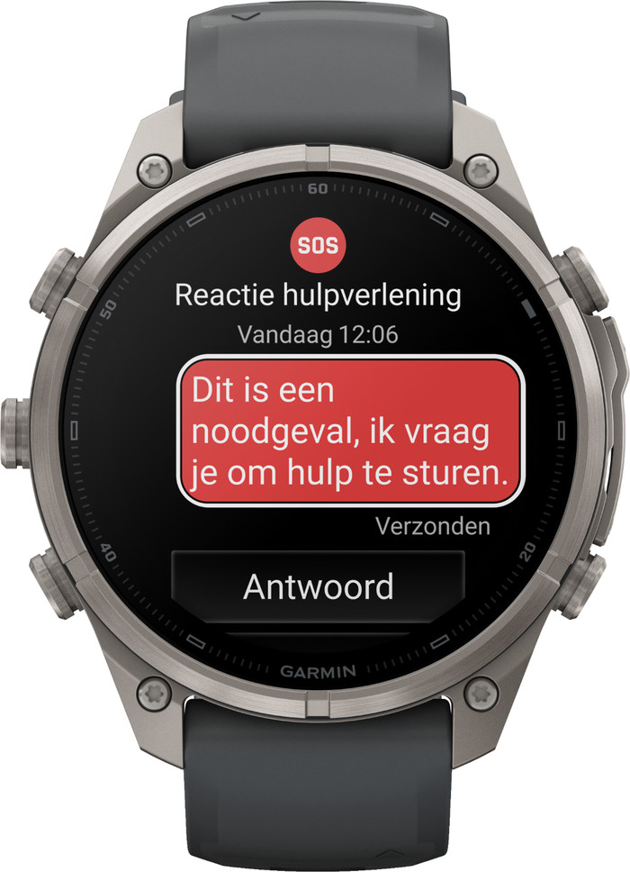 Garmin Fenix 9 Pro Black LTE 47mm front