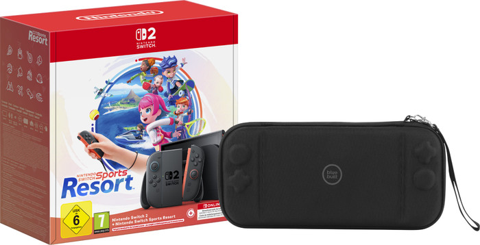 Nintendo Switch 2 + Nintendo Switch Sports Resort + BlueBuilt Schutzhülle Main Image