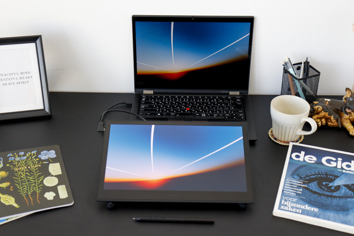 Wacom Movink 13 produkt in gebrauch