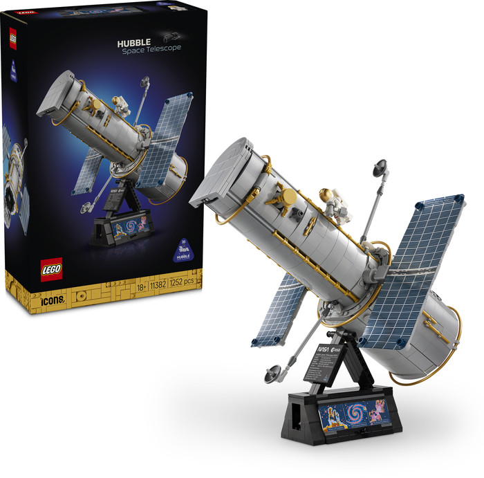 LEGO Icons Hubble-Weltraumteleskop 11382 rechte seite