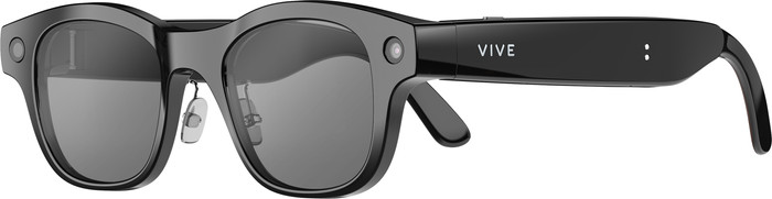 HTC VIVE Eagle KI-Brille Sonnenbrille Rechteckig Schwarz rechte seite