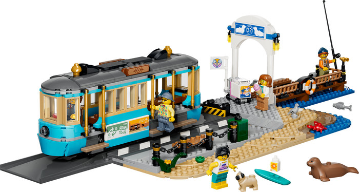 LEGO City Klassische Strandstraßenbahn 60506 Main Image