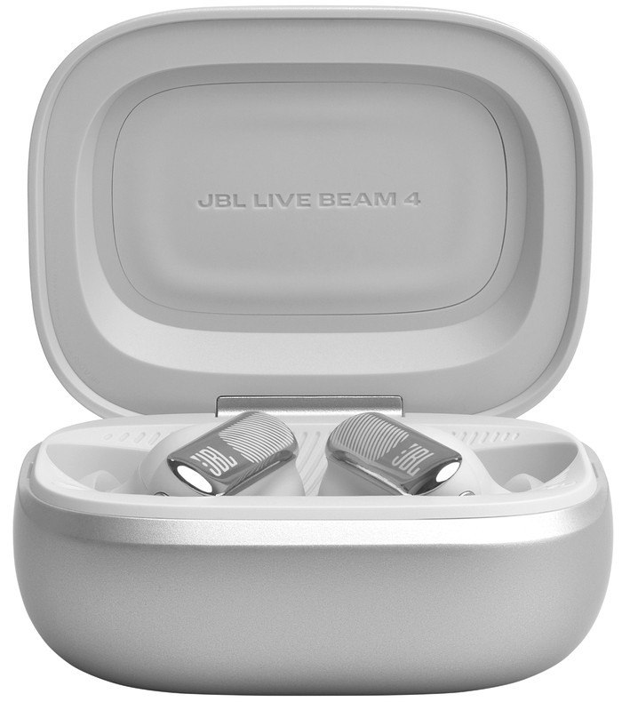 JBL Live Beam 4 Silber vorne