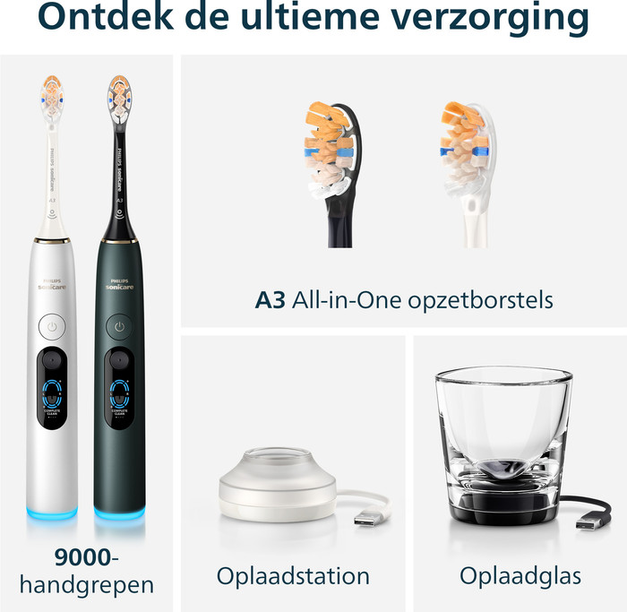 Philips Sonicare Series 9000 HX9216/89 Doppelpack zubehör