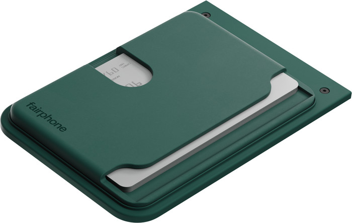 Fairphone Card Wallet for the Fairphone 6 Green right side