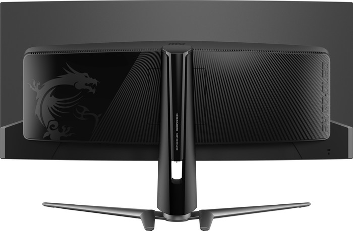 MSI MPG 341CQPX QD-OLED Curved back