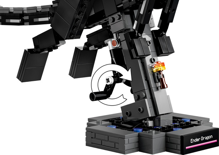 LEGO Minecraft Der Enderdrache 21595 detail