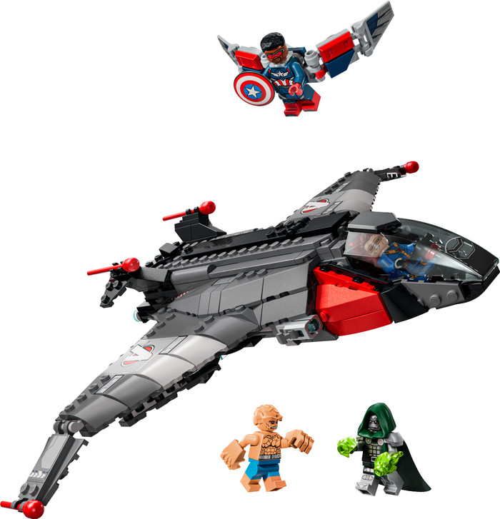 LEGO Marvel Avengers: Doomsday Quinjet 76347 Main Image