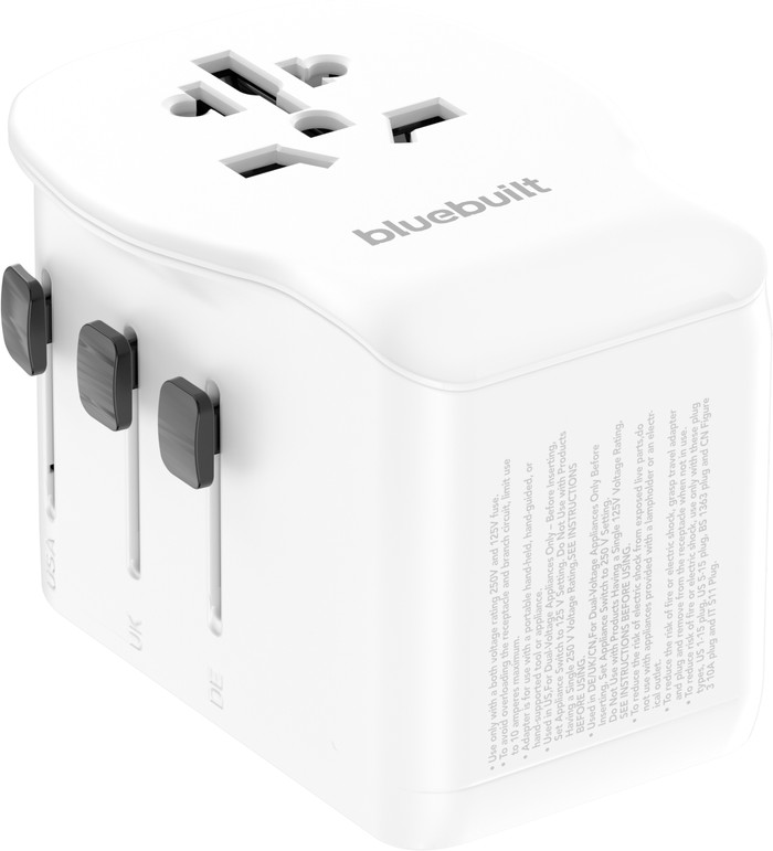 BlueBuilt Universeller Reiseadapter 65 Watt Main Image