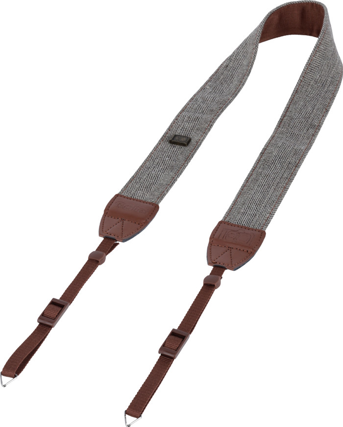 Rollei Camera Strap Brown detail