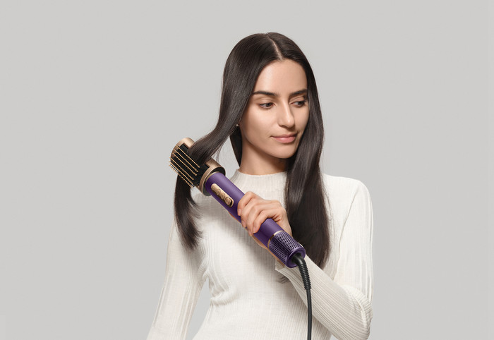 Dreame AirStyle Pro 2 Lila produkt in gebrauch