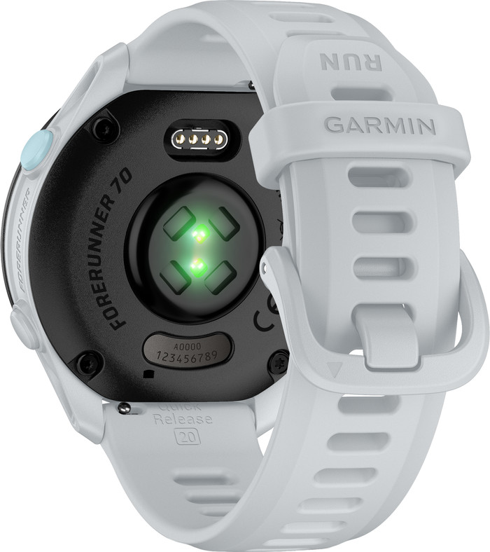 Garmin Forerunner 70 43mm White back