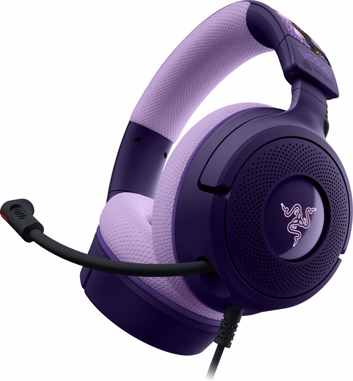 Razer Kraken V4 X Wired Gaming Headset - Pokémon Espeon/Umbreon Edition detail