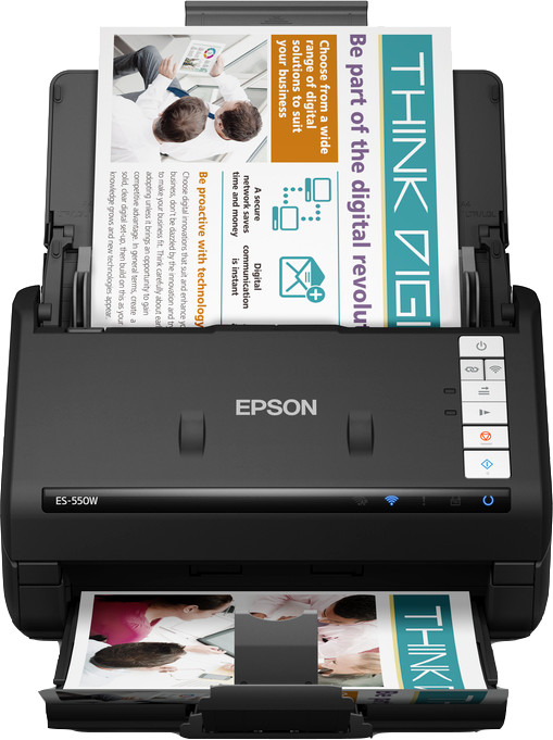 Epson WorkForce ES-550W produkt in gebrauch