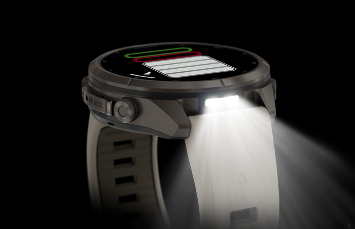 Garmin Fenix 9 Pro Titan LTE 43 mm detail