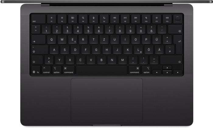 Apple MacBook Pro 14 inches M5 Pro (18 CPU/20 GPU) 24GB/2TB Black QWERTZ top