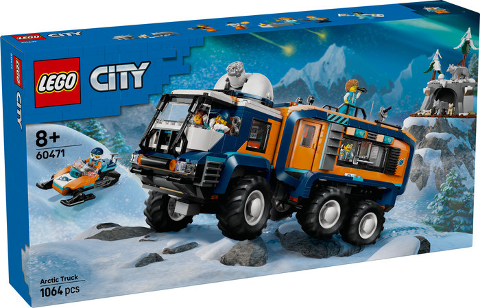 LEGO City Arctic Explorer Science Lab Truck 60471 packaging