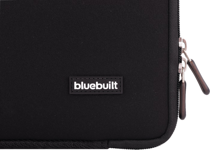 BlueBuilt Laptophülle für Apple MacBook Neo Schwarz detail