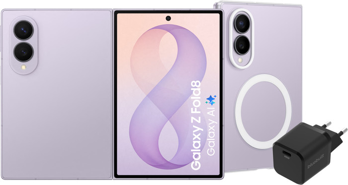Samsung Galaxy Z Fold8 512GB Lila 5G + Zubehörset Main Image