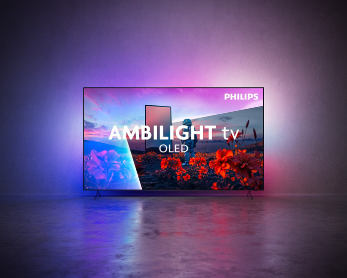 Philips Ambilight 65 inches OLED811 (2026) product in use