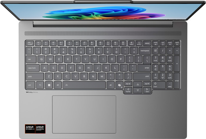 Lenovo IdeaPad Pro 5 OLED Copilot+ PC 16AGP11 - 16¿ - AMD Ryzen AI 9 - 32GB RAM/1TB SSD oberseite