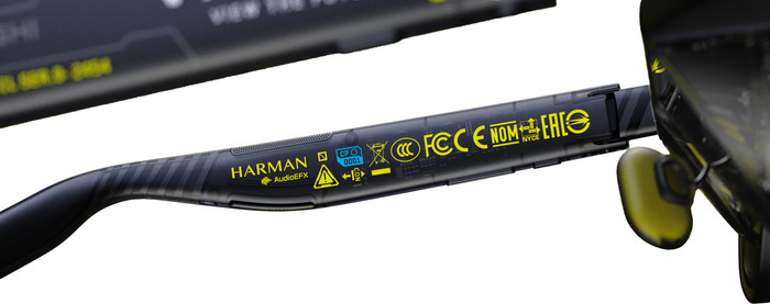 VITURE x Cyberpunk 2077 Luma Cyber XR-Brille detail