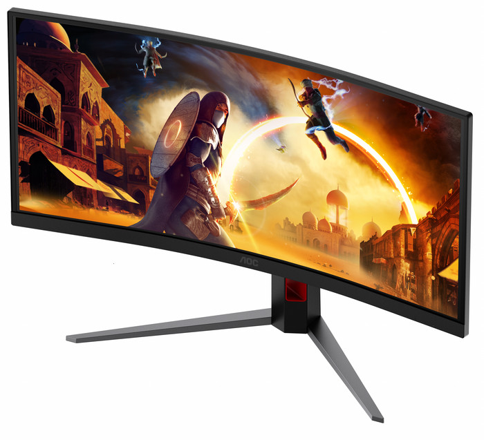 AOC AGON CU34G4CAP Curved vorne