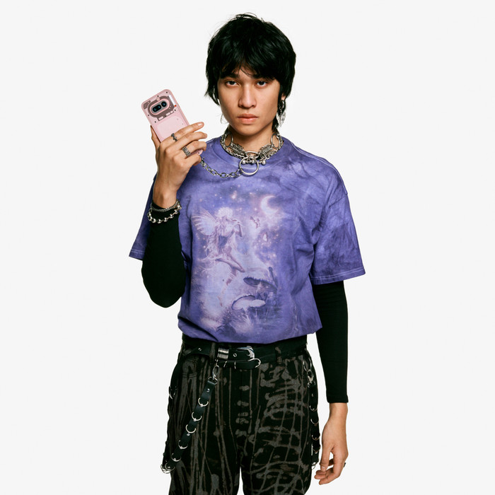 Nothing Phone (4a) 256GB Rosa 5G produkt in gebrauch