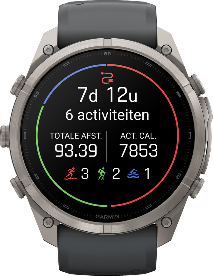 Garmin Fenix 9 Pro Black 51mm front