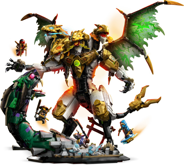 LEGO NINJAGO Ultra Dragon Battle 71872 detail