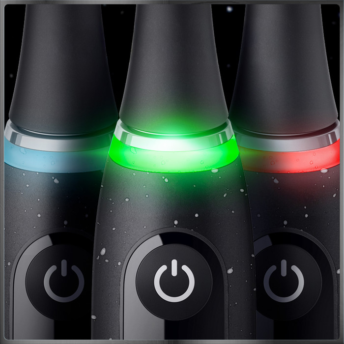 Oral-B iO 10 Black produkt in gebrauch