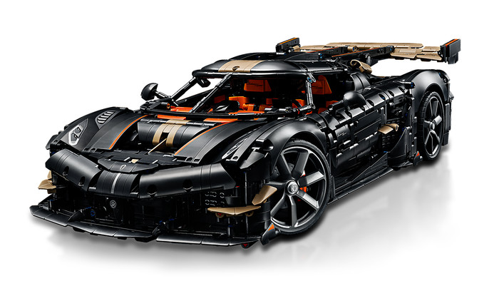 LEGO Technic Koenigsegg Sadair's Spear Hypercar 42232 vorne
